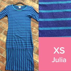 NEW LuLaRoe Julia Dress- XSmall